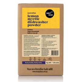 Simply Clean Australian Lemon Myrtle Dishwasher Powder 5Kg BOX