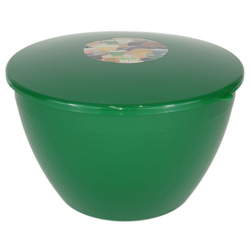 Christmas pudding bowls with lids Christmas Green basin and lid