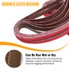 1/2 x 18 Inch Sanding Belts Ceramic, 60 Grit 1/2x18