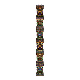 Beistle Jointed Tiki Totem Pole Party Accessory