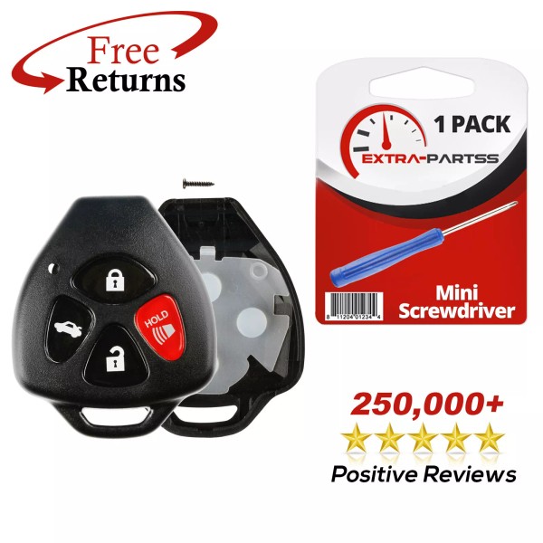 Extra-Partss Remote Shell Case Pad No Cutting Required Replacement For