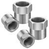 3/8 Female to 1/2 Male Adapter, 4PCS Brass Pipe Fitting