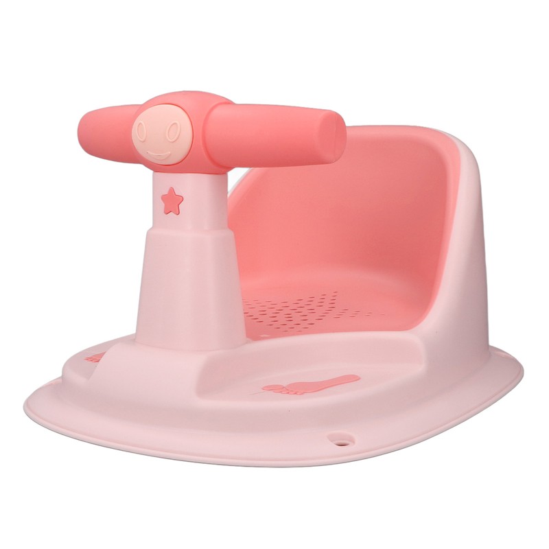 Infant Bath Seat with Backrest Strong Suction Cup Ergonomic Anti