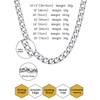 KeyStyle Men Chain Necklace for Men, 4mm 18K Gold Plated