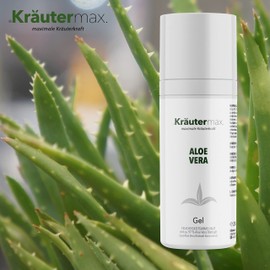 Aloe Vera Gel Pure Natural Cosmetics Pure Without Additives 97% 1 x 200 ml