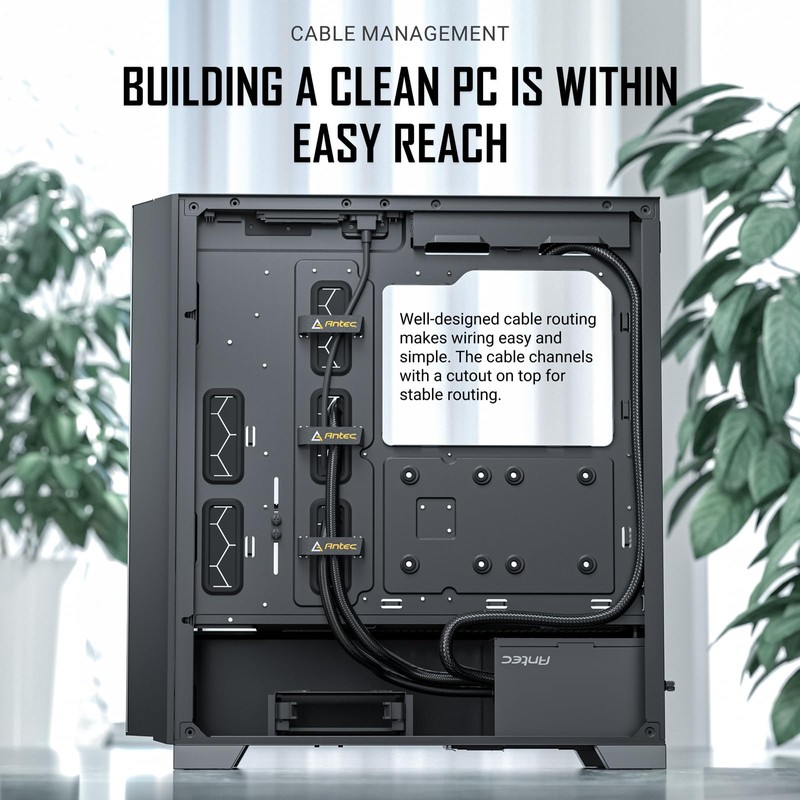 Antec Performance Series P20C, Massive Metal Mesh Front Panel, 3