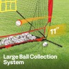 Unbranded 7x7 ft Baseball Softball Hitting Net w/ Large Ball