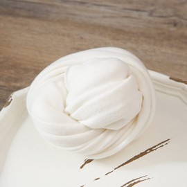 Newborn Baby Photo Outfits Props Stretch Blanket Infant Boy Girl Photography Velvet Wraps for Baby Photo Shoot (White)