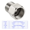M METERXITY Stainless Steel G1/2 Male -G3/4 Female Hex Dia