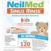 NeilMed's Sinus Rinse Pre-Mixed Pediatric Packets, 120-Count Boxes (Pack of