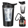 Vaso Shaker Eléctrico Time4buy 450 ml, con Llavero Scoop y