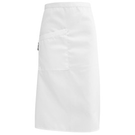 PRETYZOOM Delantal Unisex De Medio Bistró, Delantal De Trabajo De 26'' Con Correas Largas Ajustables, Ajustable, Para Barbacoa, Cocinar, Hornear Y Servir