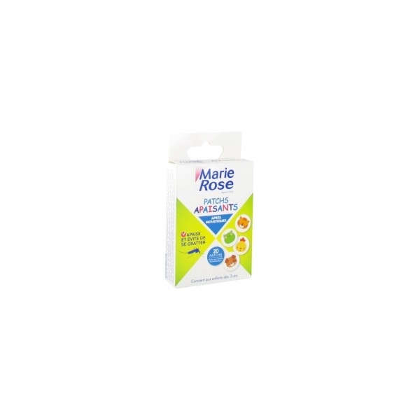 Marie Rose Soothing Patches Anti Mosquitoes 20 Patches
