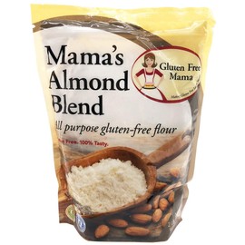 Gluten Free Mamaâs: Almond Blend Flour - Gluten Free Flour - - Non-Gritty Texture - Great Flavor for Recipes - Certified Gluten Free Ingredients - All Purpose - Safe for Celiac Diet