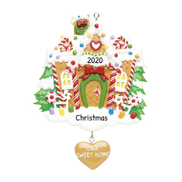Personalized Our Sweet Home Christmas Tree Ornament 2020 - Glitter