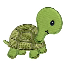 PatchMommy Turtle Iron On Patch - Appliques for Kids Children