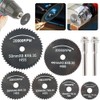 8PCS Mini Circular Saw Blade Set,HSS High-Speed Steel Saw Blade,