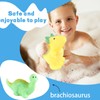 6 Pcs Dinosaur Bath Toys, Toddler Bath Toys for 1