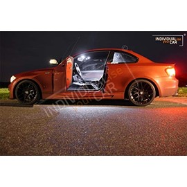 INDIVIDUALise your CAR Interior Lighting Set for 1 Series E82 Coupe Pure White