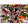 Chef Aid Nylon Jumbo Turner, Essential Kitchen Utensil, Includes Grating