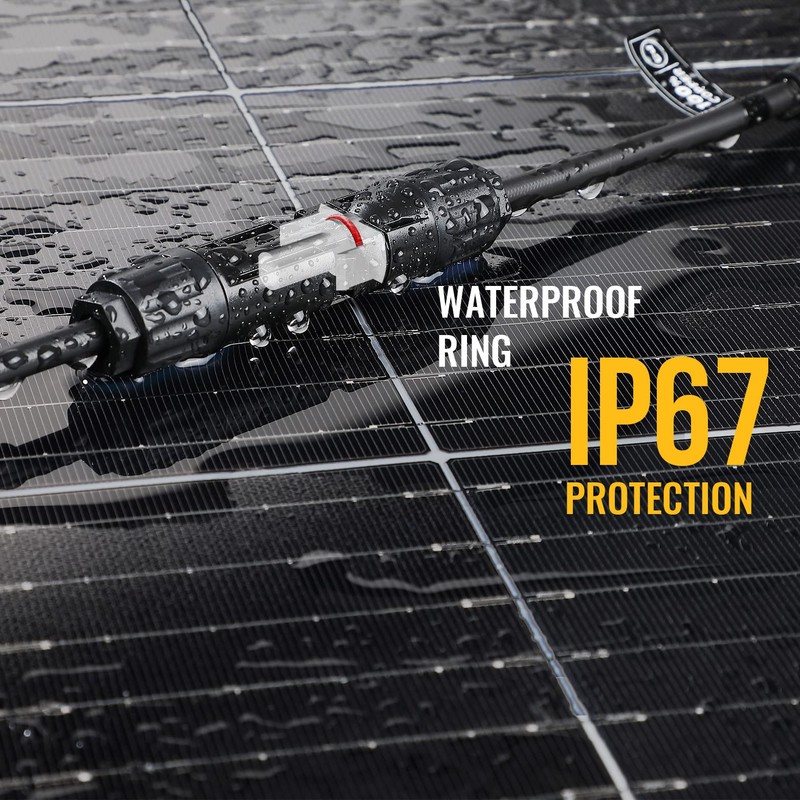 BougeRV Solar Connectors Y Branch Parallel Adapter Cable Wire Plug