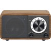 SANGEAN WR-301 FM Radio Bluetooth Speaker, Cherry / Dark Gray