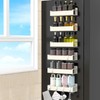 6 Pack Magnetic Spice Rack Organizer for Refrigerator and Oven,