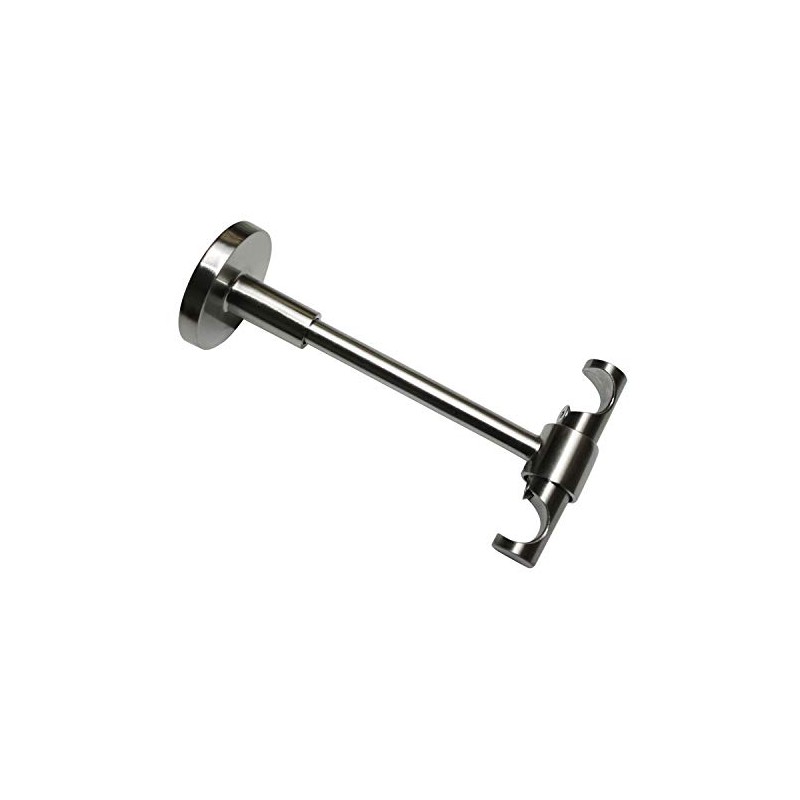 GARDINIA Universal Ceiling Support Open for Diameter 16 mm Stainless