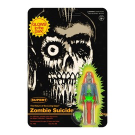 Super7 Return of The Living Dead Reaction Figures Wave 05 - Zombie Suicide (Monster Glow) Action Figure