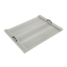 OCASAMI Noodle Board Stove Cover, RV Wood Noodle Board Stove Cover Extra Thick Wooden RV Stovetop Cover with Handles for Gas Burners, Kitchen Counter (Wood, 30 * 22 * 1.2In)