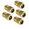 5PCS Bicycle Pump Adapters Converter Presta to Schrader Bike Valve