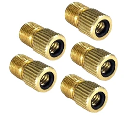5PCS Bicycle Pump Adapters Converter Presta to Schrader Bike Valve Tyre Connector AU