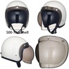 TT&CO. Paulson Bubble Shield Light Smoke Jet Helmet Full Face