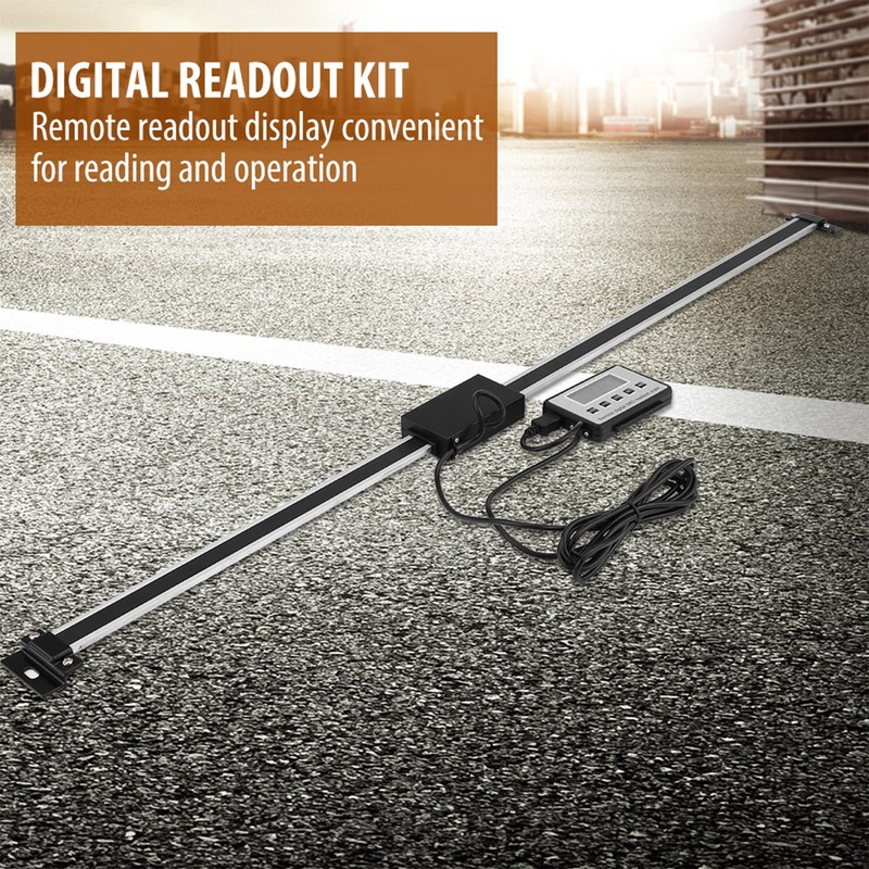 0‑600mm Accurate Digital Linear Scale LCD Readout Kit for Milling