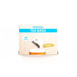 Personal Tea Bags 64 Pieces Premium Quality by Petali Tea Tools