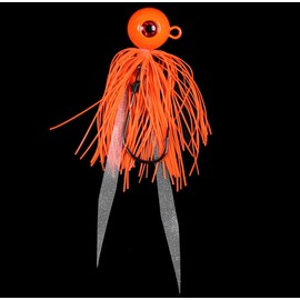 Jigging world Power Ball Swing Jigs (Orange, 4oz)