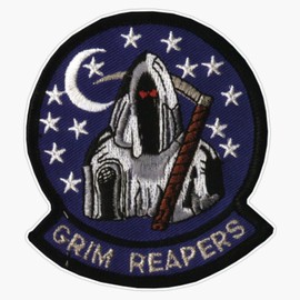Grim Reapers Window Bumper Sticker Decal 5"