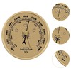 WeiLaiKeQi Mechanical Barometer Round Barometric Pressure Gauge for Home Office