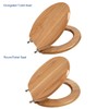 Toilet Seat, Oak Wood, Solid Wood, High Gloss Finish, PIKLiDS