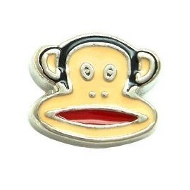 Cherityne Paul Frank Monkey Floating Charm for Locket Pendants