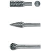 Ruko 116001 Carbide Metal Milling Cutters Set of 3