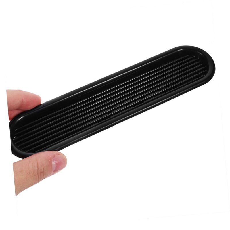 OSALADI 6pcs Cabinet Vent Cover Grille Durable Oval Air Vent