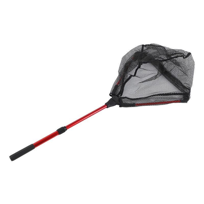 Floating Fishing Net Aluminum Alloy Hex Structural Mesh Extended Handle