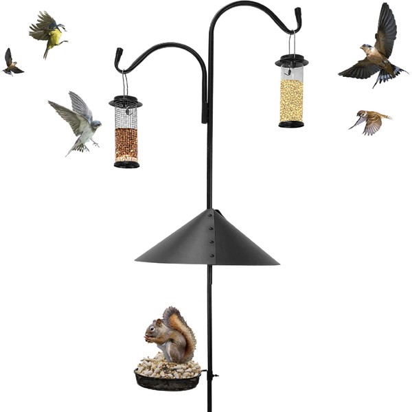 EasyGo Product Squirrel Proof Bird Feeder Wild Bird Station -