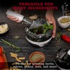 Gusto Nostro Natural Marble Mortar and Pestle Set | 5