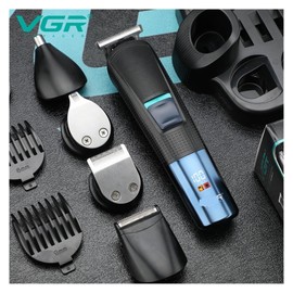 Razors VGR V-108 5 in 1 Mens Grooming Kit Professional Electric Shaver Beard and Nose Hair Trimmer Barber Hair Clipper Set