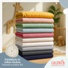 Laleni Premium fitted sheets for bassinets, rectangular, breathable, 100% cotton