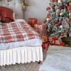 Biscaynebay Wrap Around Bed Skirts for Queen Size Beds Extra