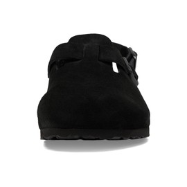 Birkenstock Unisex Tokio-Suede Sandal, Black, 7-7. 5 Narrow US Women