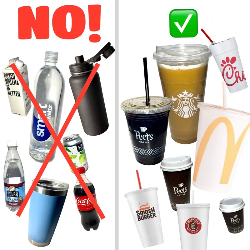 FLYGA Airplane Drink or Phone Holder Travel Accessory (Gray)